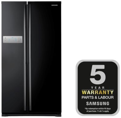 Samsung - RS7527BHCBC American - Fridge Freezer - Black
